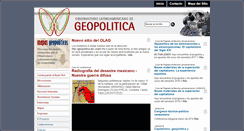 Desktop Screenshot of geopolitica.ws